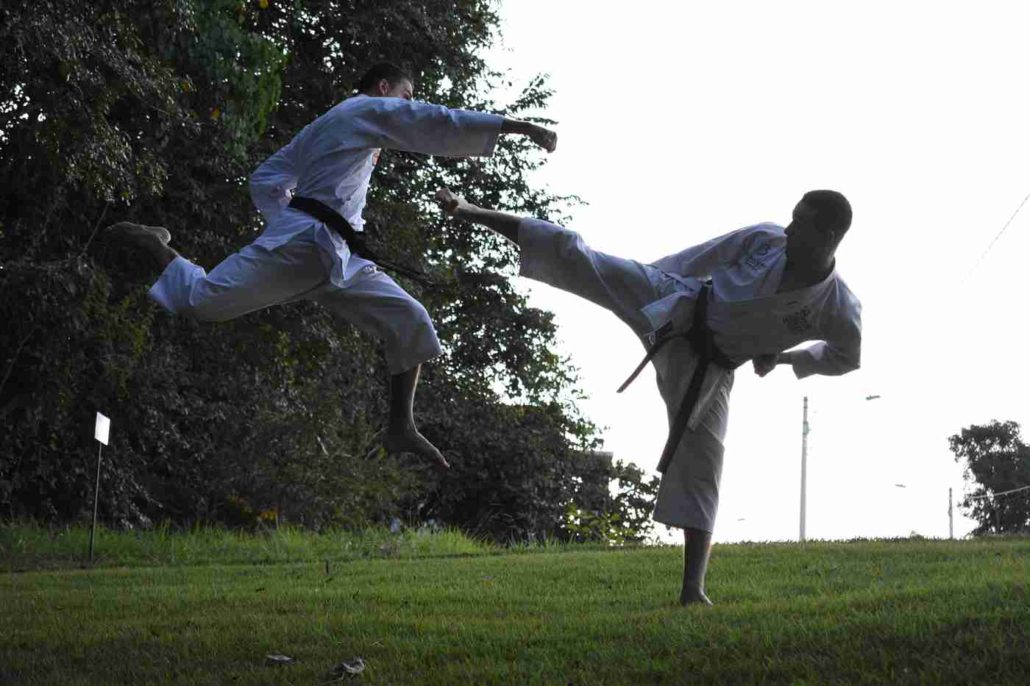 Unfallversicherung Karate Training